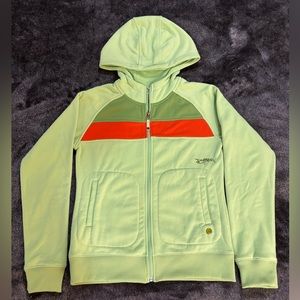 Burton Women’s Green Zip Up Hoodie